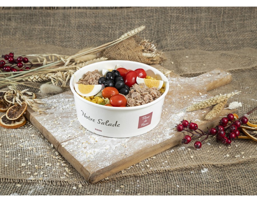 La Salade thon oeuf olive La Salade thon oeuf olive